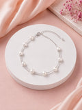 Pearl Silver Bracelet