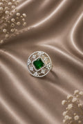 Emerald Green Statement Ring