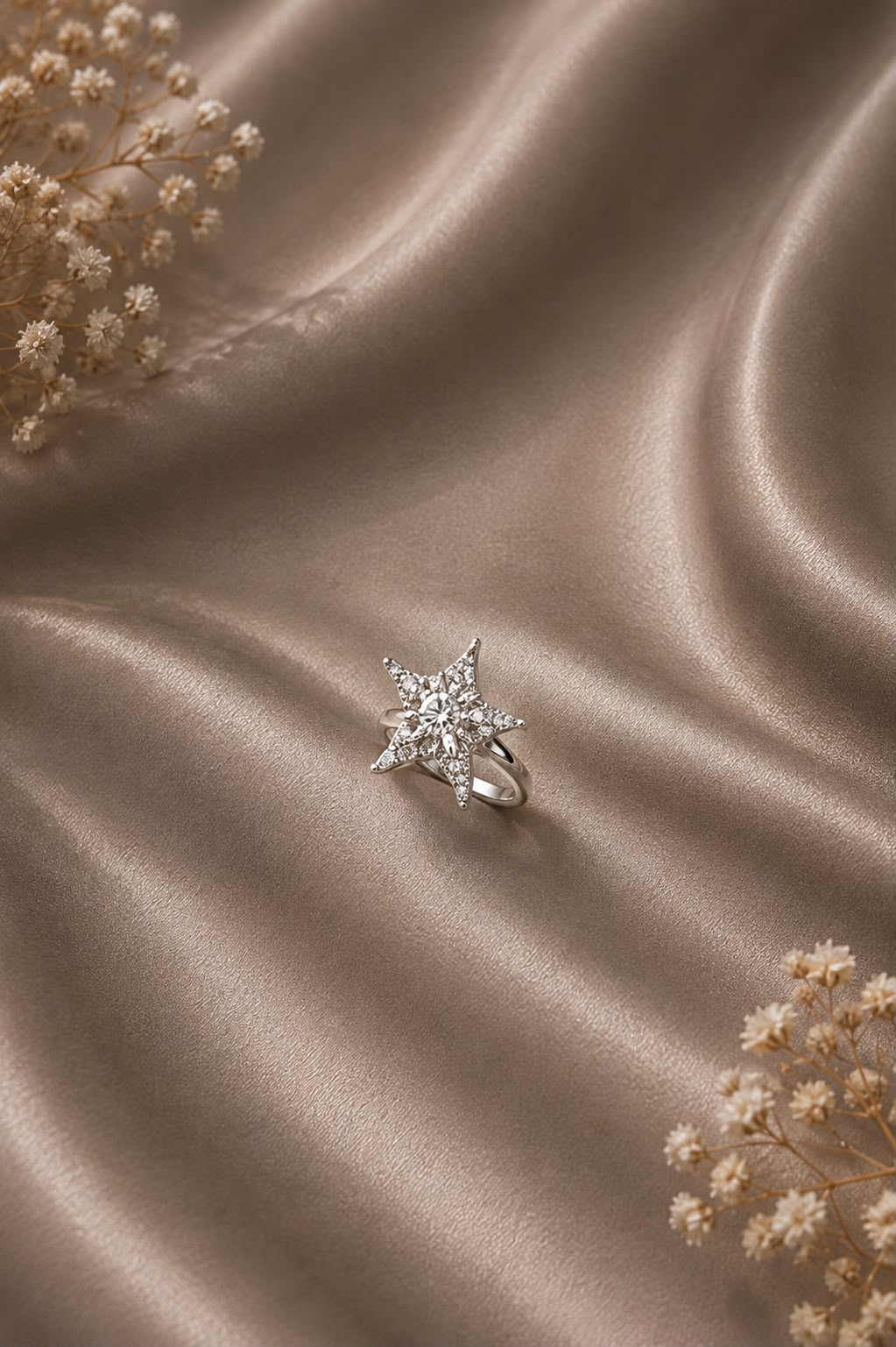 Starburst Diamond Ring