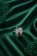 Ruby Butterfly Statement Ring