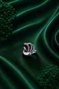 Colorful Peacock Statement Ring