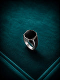 Black Onyx Style Statement Ring