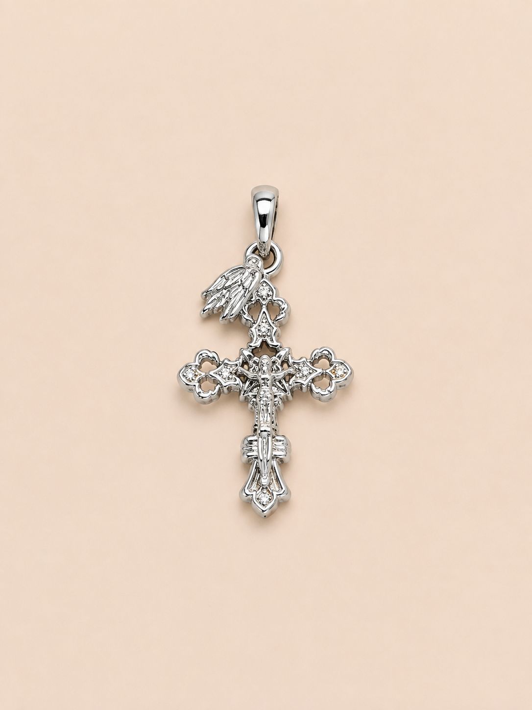 Silver Cross Locket