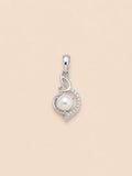 Silver Pearl Locket