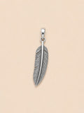 Silver Feather Locket
